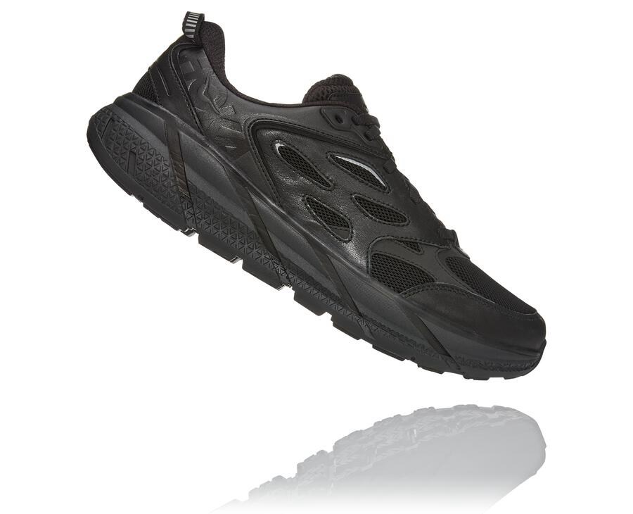 Hoka One One Running Shoes Mens Black - Clifton L - 16349SDOL